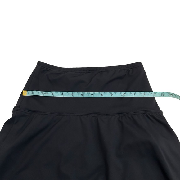 Lands’ End High Waist Tummy Control Swim Skirt Navy Blue Size 4 - Picture 7 of 11